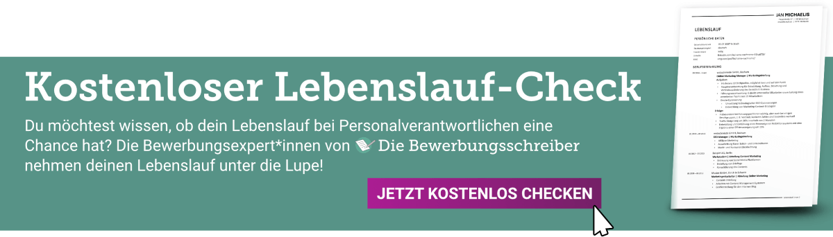 Lebenslauf Kostenlos Erstellen Ohne Anmeldung