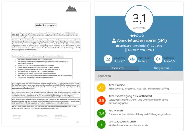 Arbeitszeugnis prüfen lassen