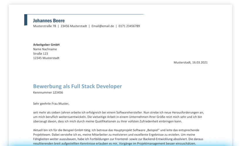 In Welcher Schriftgröße Schreibt Man Eine Bewerbung bewerbung.net